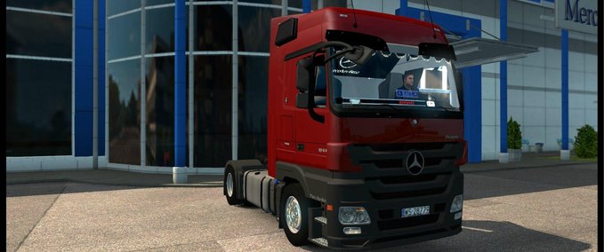 Mercedes Mercedes MP3 Actros 1844 Eurotruck Simulator mod