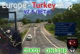 EUROPE TURKEY MAP  Mod Thumbnail