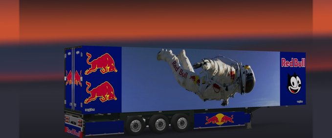 Standalone-Trailer Trailer Standalone Chereau Redbull Eurotruck Simulator mod