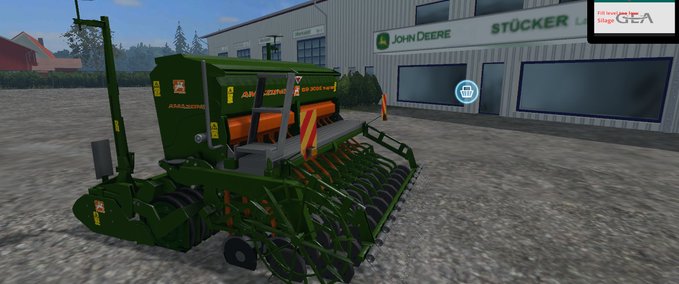 Saattechnik AMAZONE D3000super Landwirtschafts Simulator mod