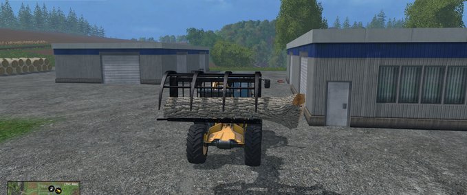 Sonstige Anbaugeräte Dymax Zange Landwirtschafts Simulator mod