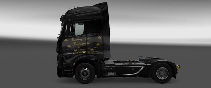 Skins Rising Star Weihnachtsskin Eurotruck Simulator mod