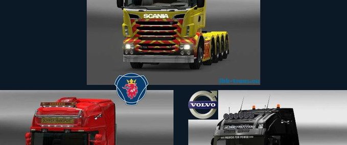 Sonstige JBK- 3 Trucks Heavy Eurotruck Simulator mod