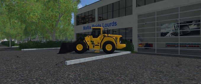 Bagger & Radlader Volvo L180H Landwirtschafts Simulator mod