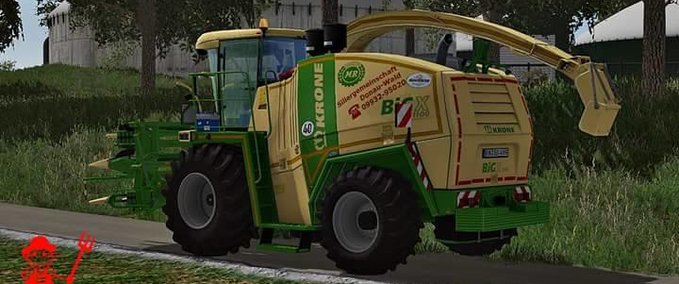 Krone Krone Big X 1100 Landwirtschafts Simulator mod
