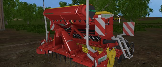Saattechnik Pöttinger Vitasem 302A Landwirtschafts Simulator mod