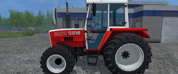 Steyr Steyr 8070a SK2 Lärmarm Landwirtschafts Simulator mod
