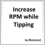 Engine speed increase when tipping - Thumbnail 1