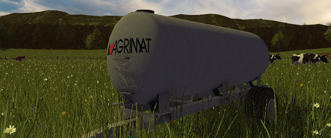 Auflieger Water trailer Agrimat  Landwirtschafts Simulator mod