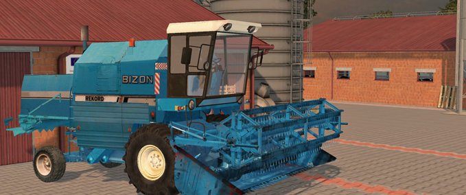 Ostalgie Bizon Z058 Rekord Blau Landwirtschafts Simulator mod