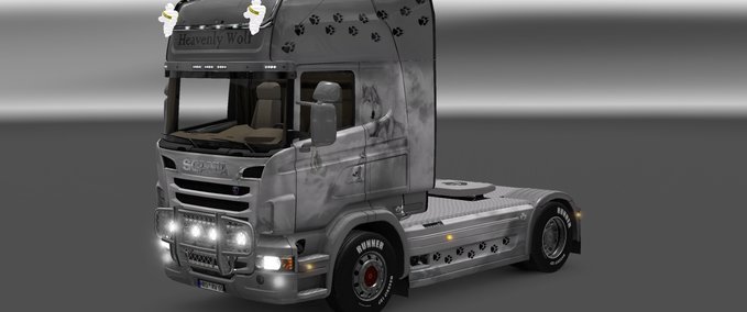 Scania Himmlischer Wolf Eurotruck Simulator mod
