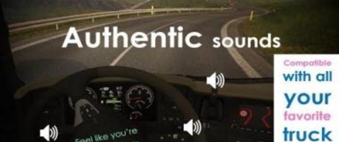 Sound SOUND FIXES PACK HOT PURSUIT  Eurotruck Simulator mod