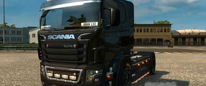 Scania Scania illegalen V8 Eurotruck Simulator mod
