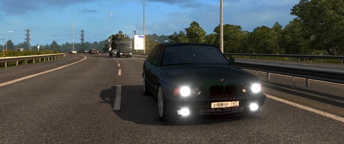Sonstige BMW E34 Eurotruck Simulator mod