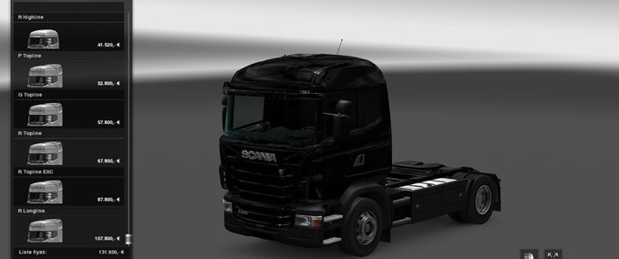 Scania SCANIA ,R,G,P Eurotruck Simulator mod