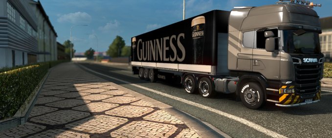 Skins Guinness Trailer Eurotruck Simulator mod