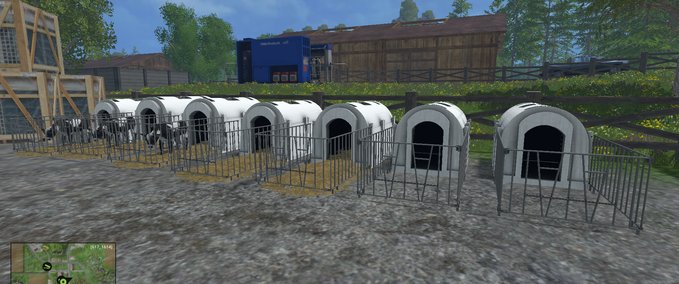 Placeable Objects  calf hutch Farming Simulator mod