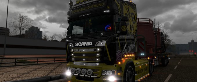 Skins Scania R S BVB Eurotruck Simulator mod
