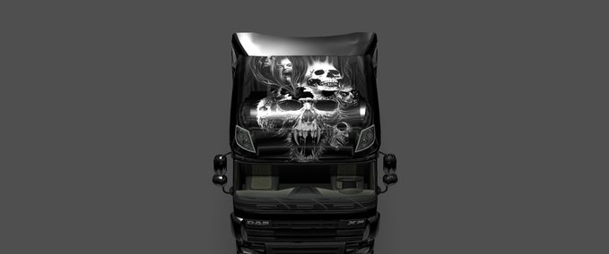 Trucks Totenkopf LKW Skin Packet Eurotruck Simulator mod