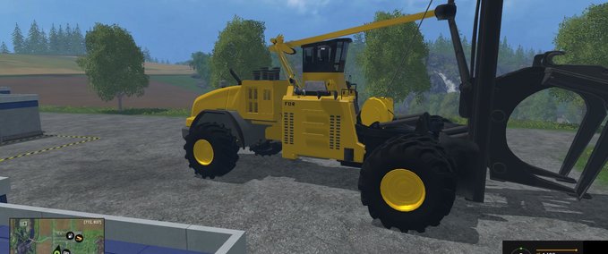 Bagger & Radlader FDR LOGGING LETOURNEAU Landwirtschafts Simulator mod