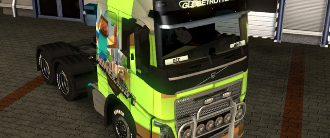 Skins Volvo 2012 Minecraft  Eurotruck Simulator mod