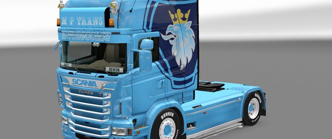 Skins Scania M P Trans  Eurotruck Simulator mod