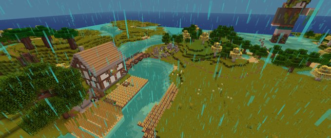 Maps Eine Welt zum Weiterbauen Minecraft mod