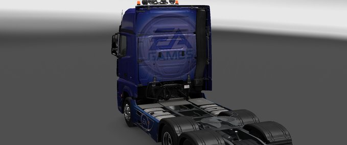 Skins EA actros 2014 Eurotruck Simulator mod