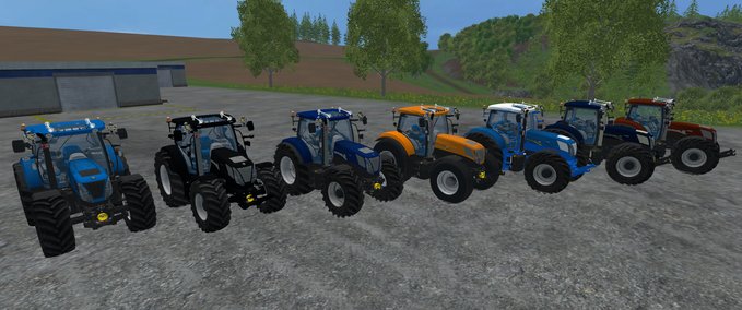 New Holland T7 270 pack Mod Image