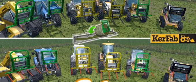 Frontlader Kerfab Pack  Landwirtschafts Simulator mod