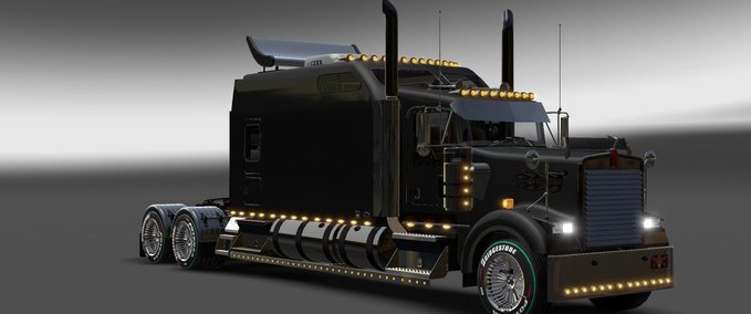 Trucks Kenworth W900B Long American Truck Simulator mod