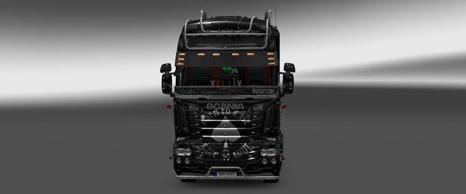 Scania Motörhead Scania RJL Skin Eurotruck Simulator mod