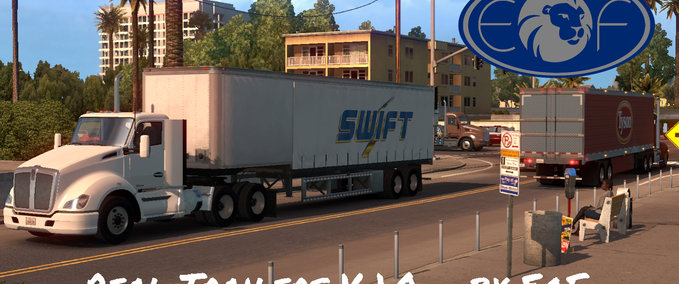 Trailer Reale Trailer American Truck Simulator mod