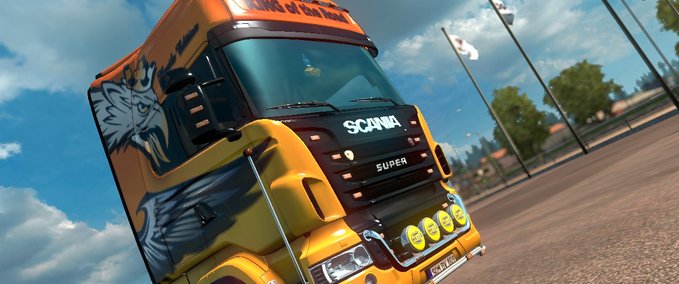 Skins Scania RJL Greif  Eurotruck Simulator mod