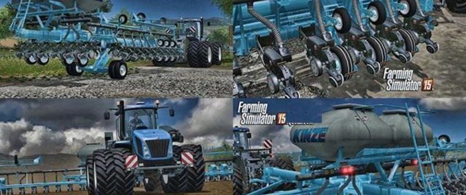 Saattechnik Kinze 3800 Landwirtschafts Simulator mod