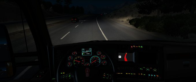 Interieurs Dashboard kenworth American Truck Simulator mod