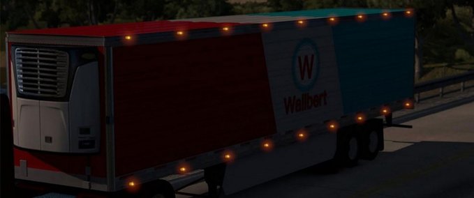 Trailer Reefer Trailer American Truck Simulator mod