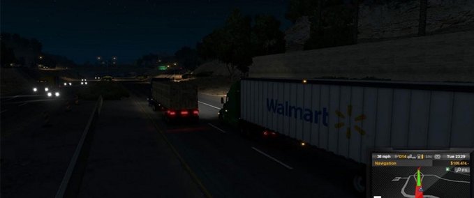 Trailer WalMart Trailer American Truck Simulator mod