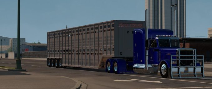 Trailer Vieh Transporter American Truck Simulator mod