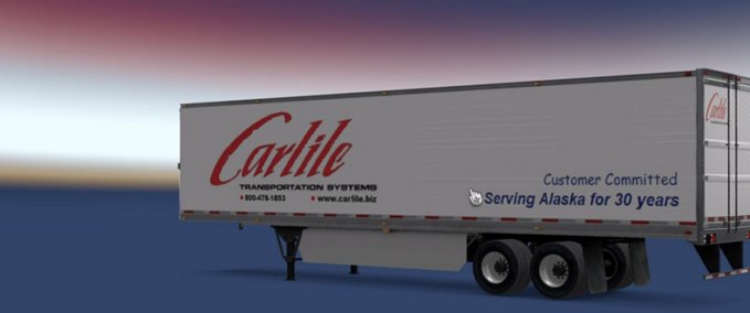Trailer Carlile Transport Trailer American Truck Simulator mod