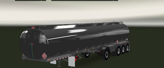 Trailer Heil Tankauflieger 4 Achsen American Truck Simulator mod