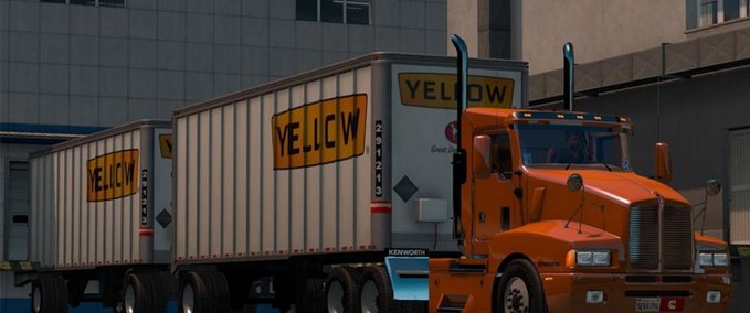 Trailer Doppelkofferanhänger American Truck Simulator mod