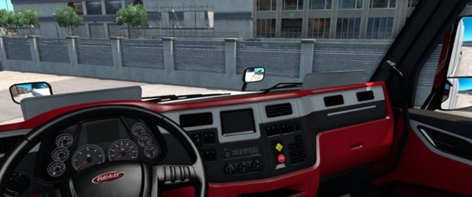 Interieurs Peterbilt 579 Ferrari Edition Interior American Truck Simulator mod