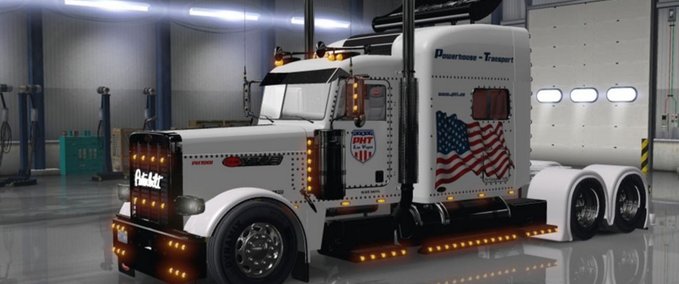 Trucks Powerhouse Transport  Peterbilt 389 American Truck Simulator mod