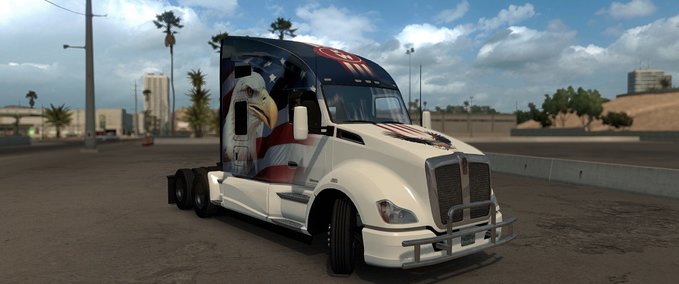 Trucks USA  Eagle Kenworth T680 American Truck Simulator mod