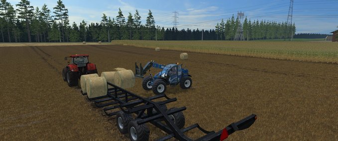 Ballentransport XT2 - Ballenanhänger Landwirtschafts Simulator mod