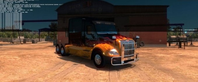 Mods Small Mirrors American Truck Simulator mod