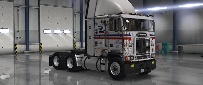 Trucks Freightliner FLB CTL Transport American Truck Simulator mod