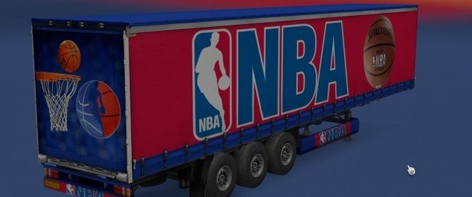 Trailer NBA trailer American Truck Simulator mod