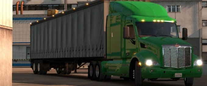 Trailer Curtain Trailer American Truck Simulator mod